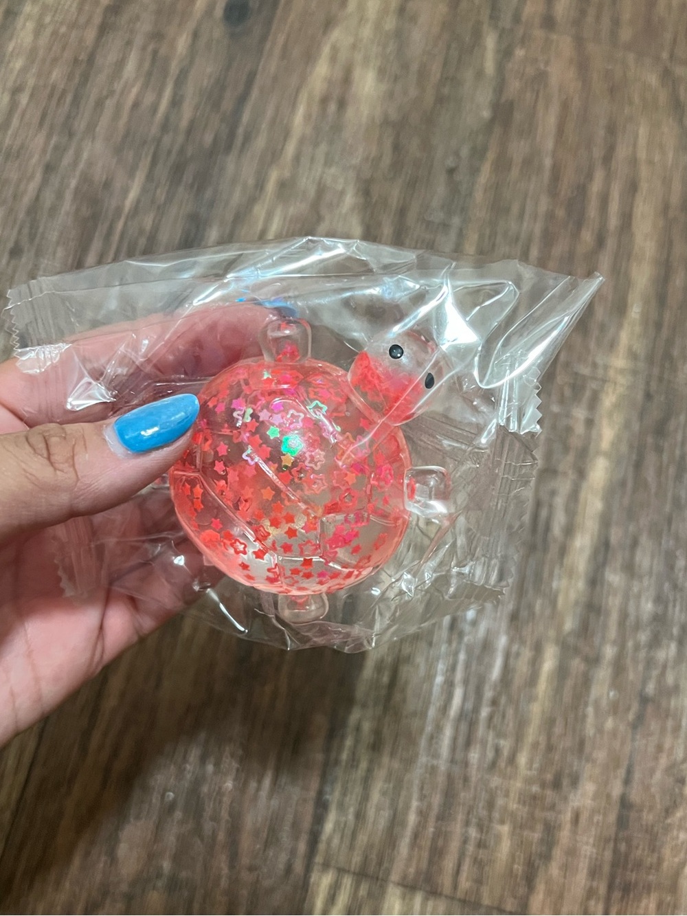 Pink/Red Glitter Turtle Squishy Fidget 🐢🩷